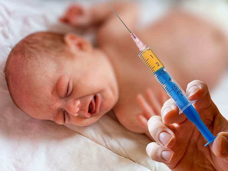 Las primeras vacunas del bebé