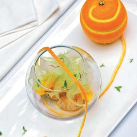 Receta para aumentar la fertilidad: ensalada de naranja y apio