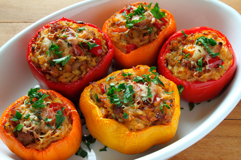 Receta para aumentar la fertilidad: pimientos rellenos de carne picada a la pimienta