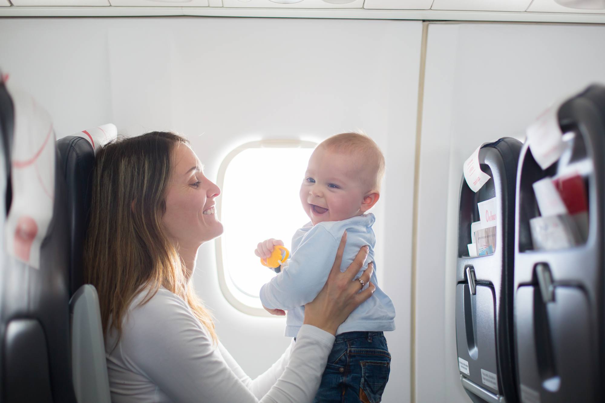 Volar con tu bebé