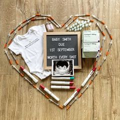 IVF medication pregnancy announcement 