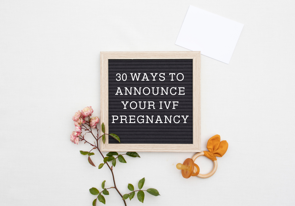 Anuncios de embarazos de FIV