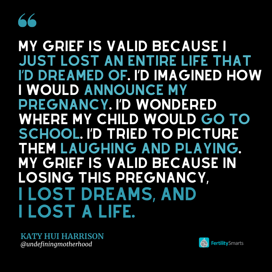 Quote about miscarriage and grief