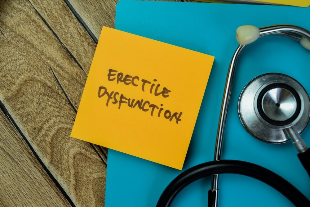 Study: A drug target for erectile dysfunction to help improve fertility, sexual activity, and wellbeing: mendelian randomisation study. Image Credit: bangoland/Shutterstock.com Study: A drug target for erectile dysfunction to help improve fertility, sexual activity, and wellbeing: mendelian randomisation study. Image Credit: bangoland/Shutterstock.com