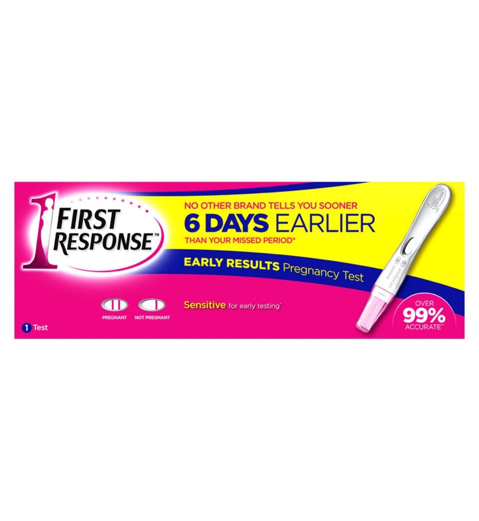 First Response Early Result Single Pregnancy Test